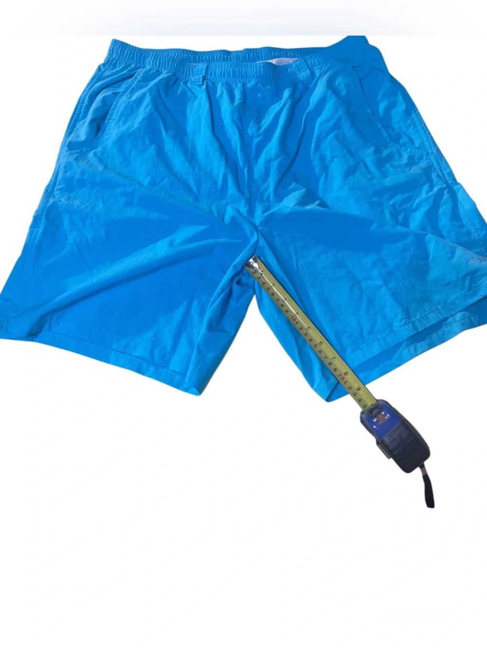 Columbia Shorts Men's Medium Blue Bright Colorful PFG Outdoor Omni Shade Short
